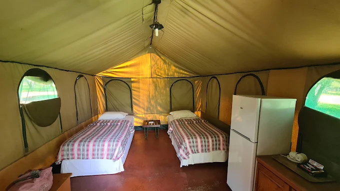 Mid-range Camping inside Pilanesberg, Pilanesberg Game Reserve, South Africa