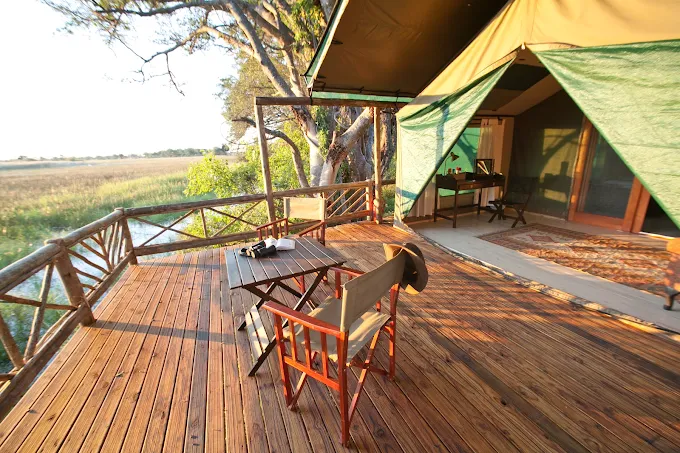 Mid-range Camping inside the Okavango Delta, Okavango Delta, Botswana