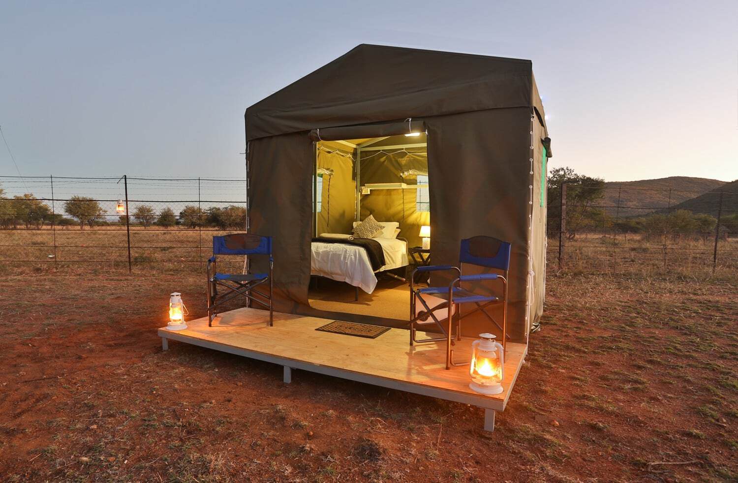 Pilanesberg Tented Camp, Manyane, Pilanesberg National Park
