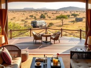 luxury lodge in safari where its malaria-free