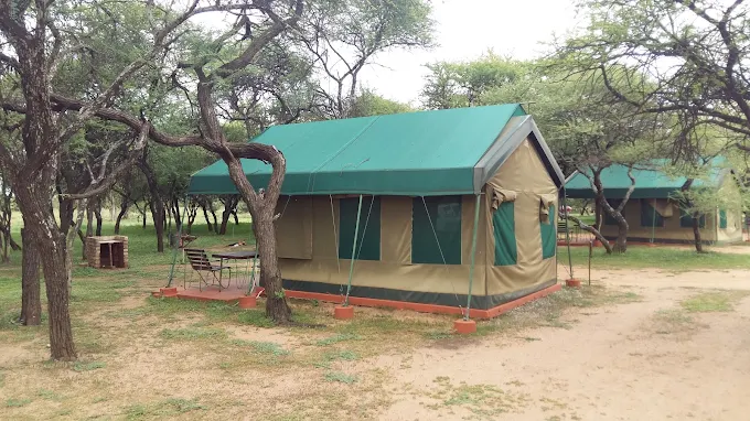 Mid-range Camping inside Pilanesberg, Pilanesberg Game Reserve, South Africa