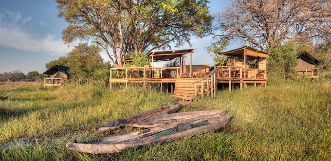 Mid-range Camping inside the Okavango Delta, Okavango Delta, Botswana