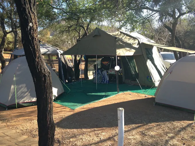 Mid-range Camping inside Pilanesberg, Pilanesberg Game Reserve, South Africa