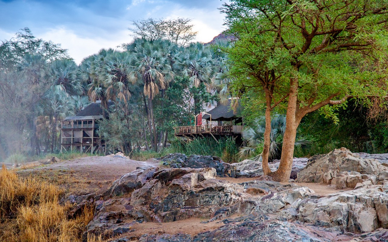 Epupa Falls Lodge, Epupa Falls, Kunene River, Namibia