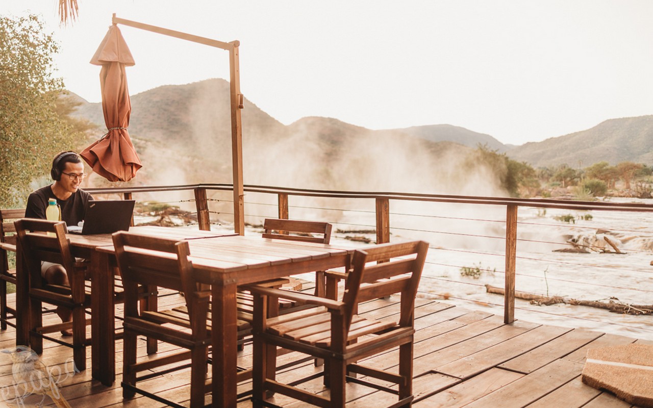 Epupa Falls Lodge, Epupa Falls, Kunene River, Namibia