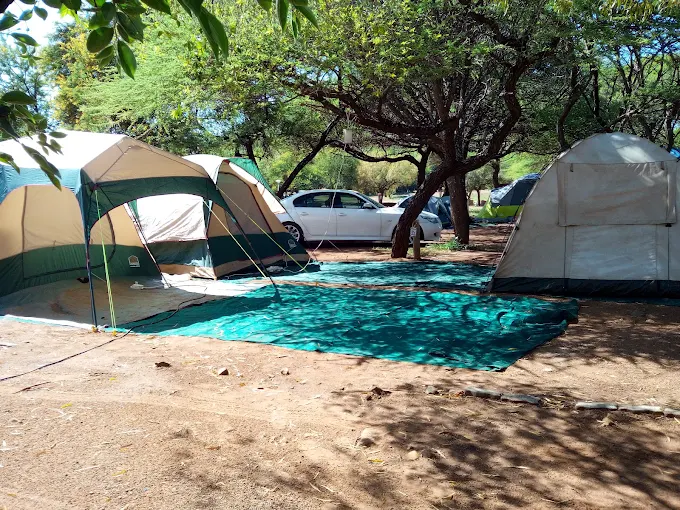 Mid-range Camping inside Pilanesberg, Pilanesberg Game Reserve, South Africa