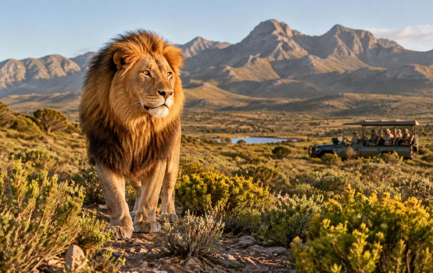 Cape Town Big Five Safari Day Trip with All Meals