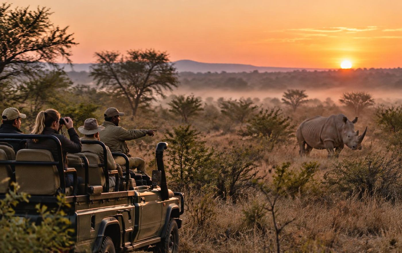 Dinokeng Sunrise Game Drive: Half-Day Safari near Pretoria