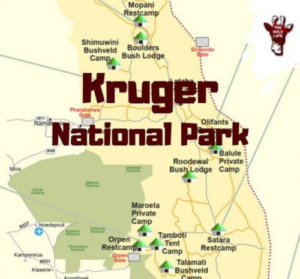 Kruger map