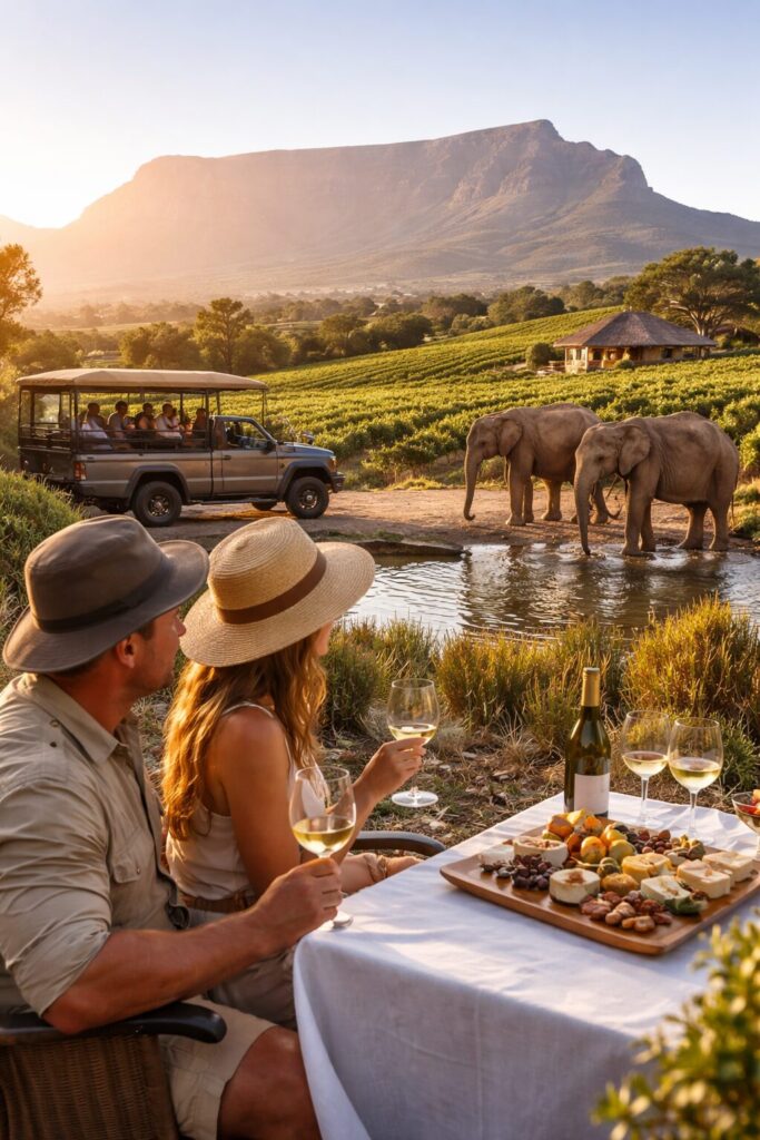 3-Day Safari and Wine Tour – Cape Town