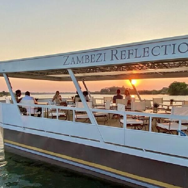 ½ day Zambezi sunset dinner cruise – Victoria falls