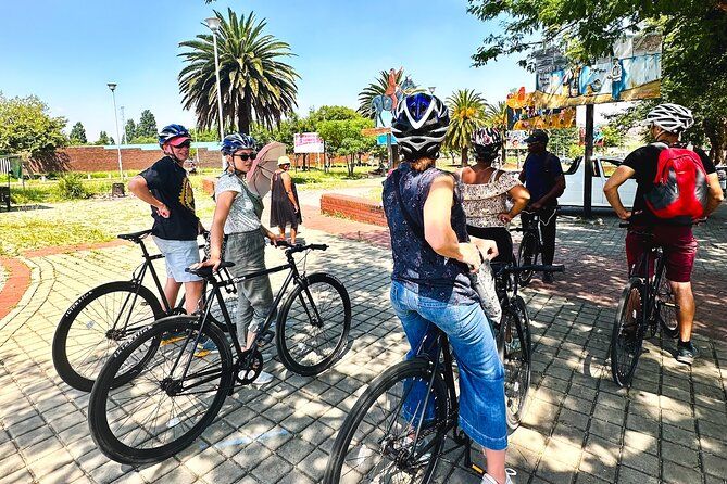 ½ day Soweto Bicycle tour experience