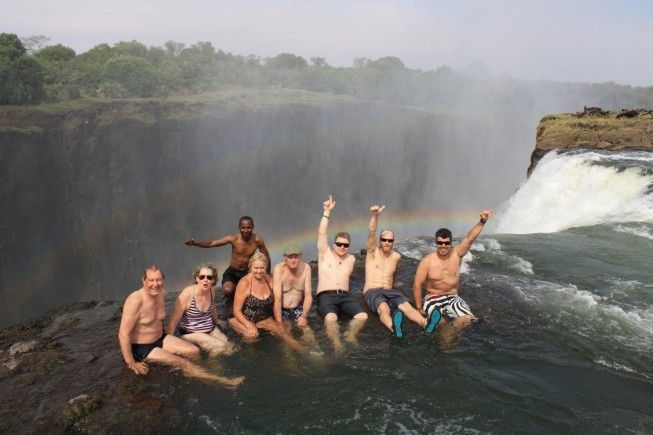 ½ day Devil’s Pool Livingstone lunch experience