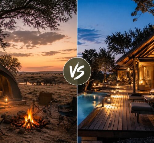 Lodge Safari vs Camping Safari