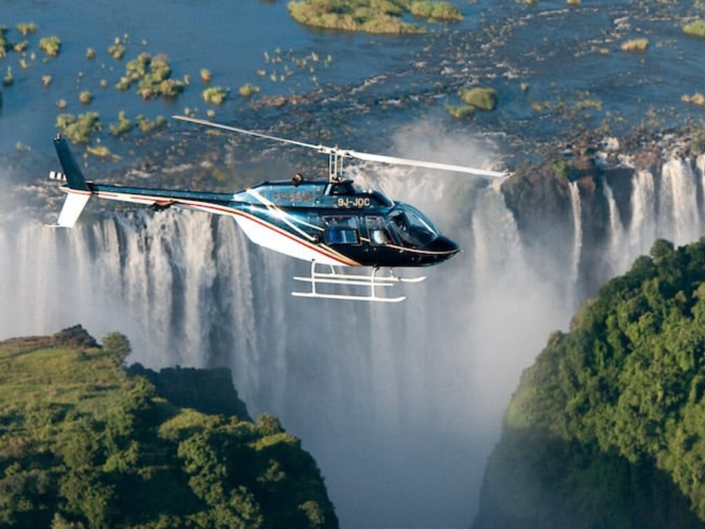 Helicopter Rides over the Falls