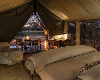 Machaba Camp bedroom